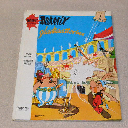 Asterix gladiaattorina (1. p. kovakantinen)
